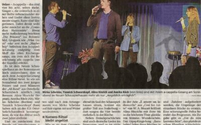 A capella von Polka bis Grusel
