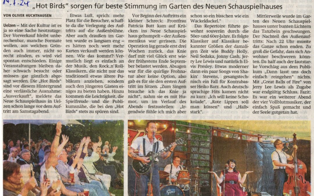 Heißer Rock’n’Roll unter freiem Himmel