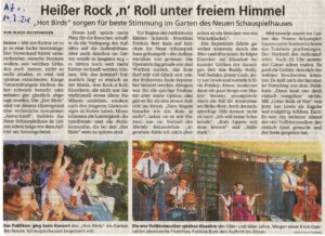 Heißer Rock'n'Roll unter freiem Himmel