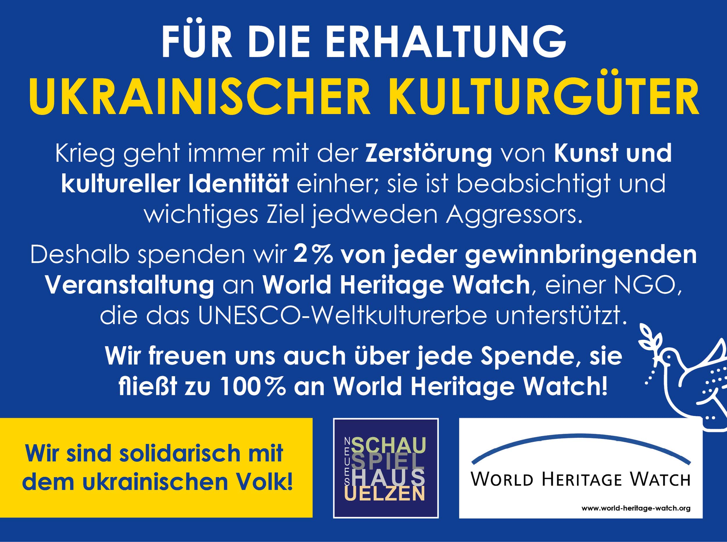 Spenden Sie für die Erhaltung ukrainischer Kulturgüter