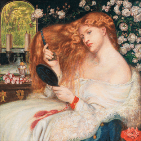 Lilith - Dante Gabriele Rosetti